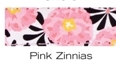 Bark Avenue Decorative Leash Pink Zinnias